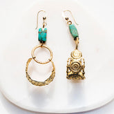 Gina Earrings - Turquoise