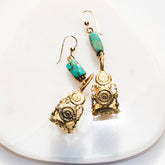 Gina Earrings - Turquoise