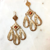 Sophia Cats Eye Earring - Multiple Colors