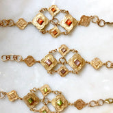 Bianca Bracelet Cats Eye- Multiple colored stones