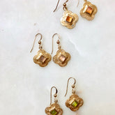 Ava Earrings Cats Eye - Multiple Colors