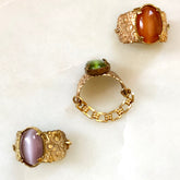 Becca Ring - Multiple Color Cats Eye