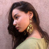 Sophia Cats Eye Earring - Multiple Colors